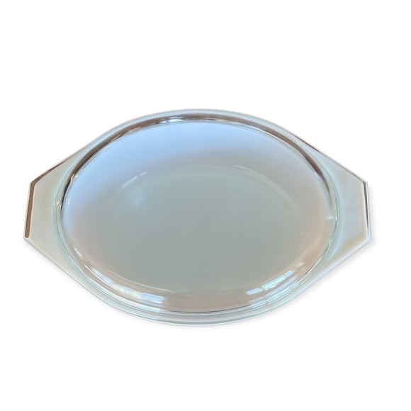 PYREX Vintage Old Orchard 2.5 Clear Glass Cover Casserole Dish #045 - Picture 6 of 9